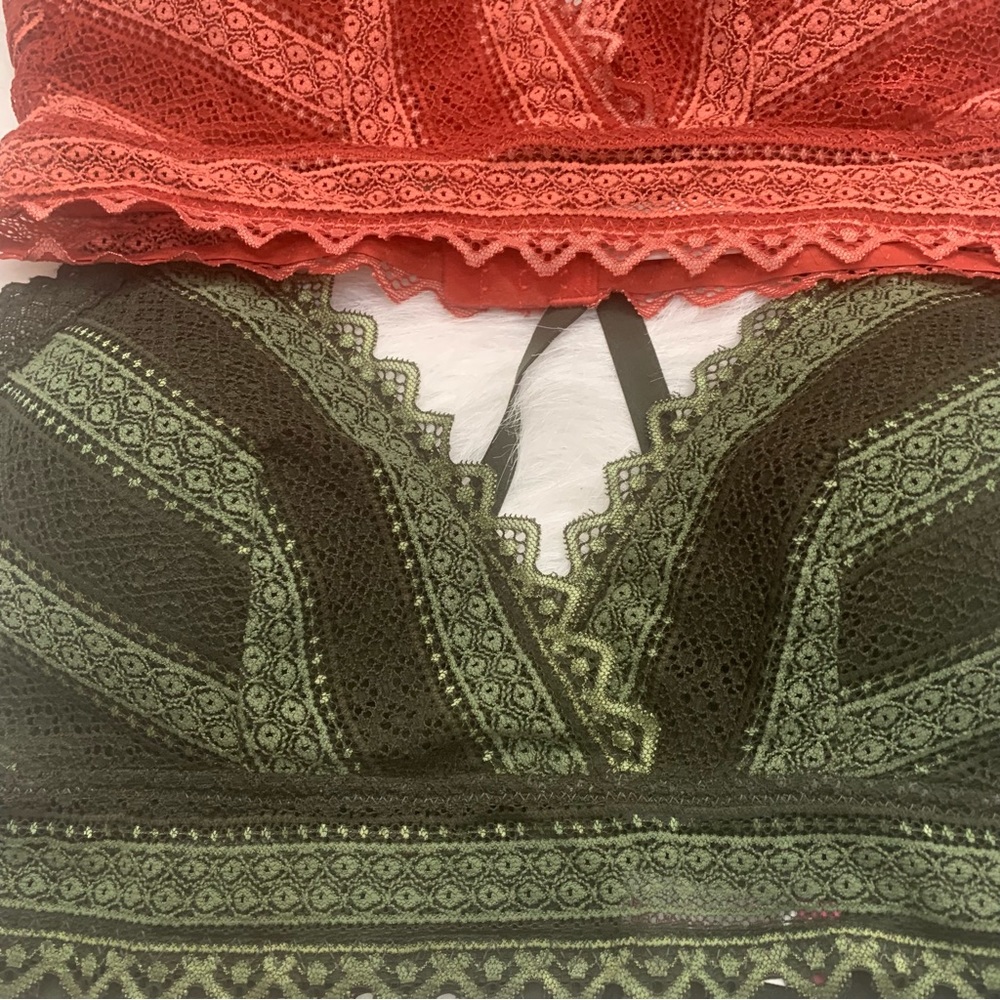 No Boundaries 2 Lace Crossback Bralettes - Picture 4 of 11